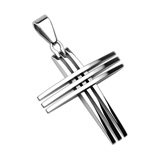 Large Stainless Steel Cross Pendant